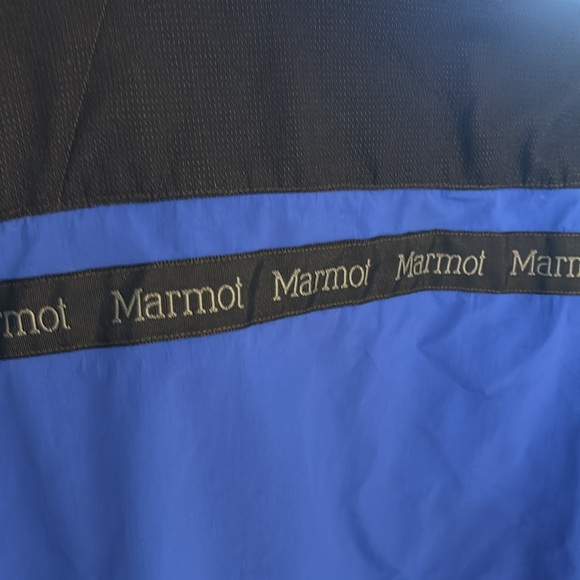 Vintage Marmot Blue Black Ski Jacket Sz L - Picture 4 of 9